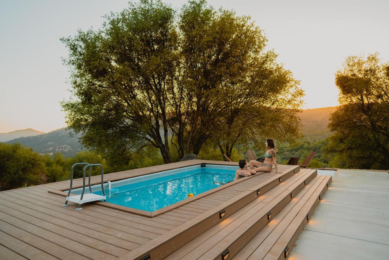 Boho Chic Oasis By Casa Oso With Pool, Spa And Views Ahwahnee Exteriér fotografie