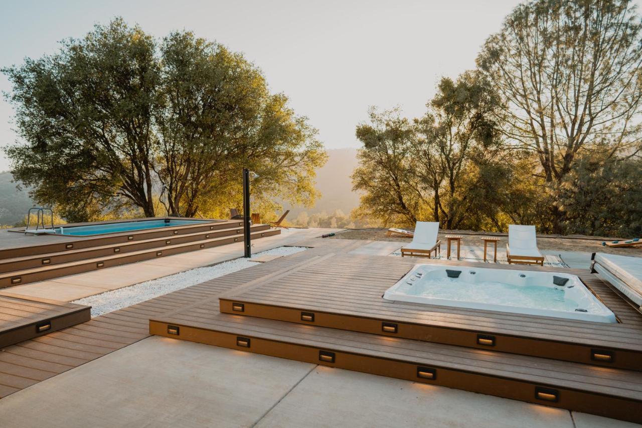 Boho Chic Oasis By Casa Oso With Pool, Spa And Views Ahwahnee Exteriér fotografie