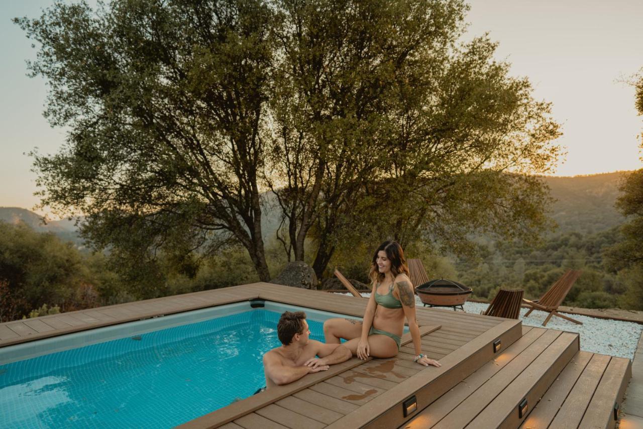 Boho Chic Oasis By Casa Oso With Pool, Spa And Views Ahwahnee Exteriér fotografie
