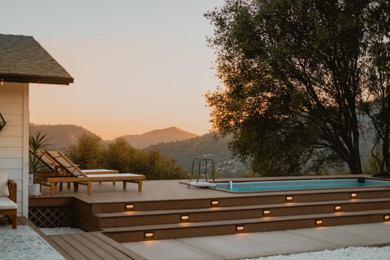 Boho Chic Oasis By Casa Oso With Pool, Spa And Views Ahwahnee Exteriér fotografie
